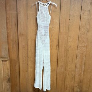 White Lace Bathing Suit Cover Up